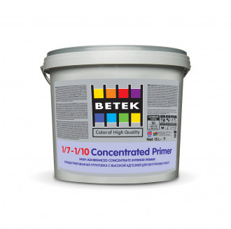 Дълбокопроникващ безцветен грунд концентрат 1:7/1:10 - Concentrated Primer
